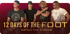 12 Days of the Foot