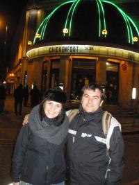 My brother and I after traveling from Spain to see the incredible Chickenfoot. Thanks guys, was fantastic and unforgettable.