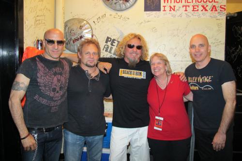 Meeting Chickenfoot in St Louis 2012